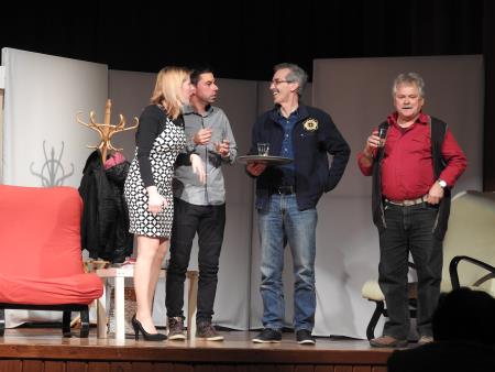 Gledališčniki Ljubiteljskega dramskega društva Sv. Jurij ob Ščavnici gostovali na Razkrižju 2